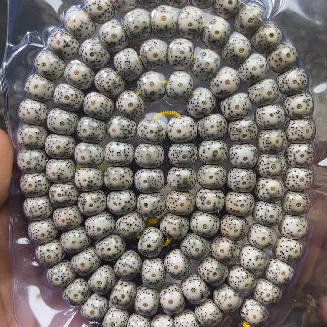 青花瓷108-8×10藏式桶珠