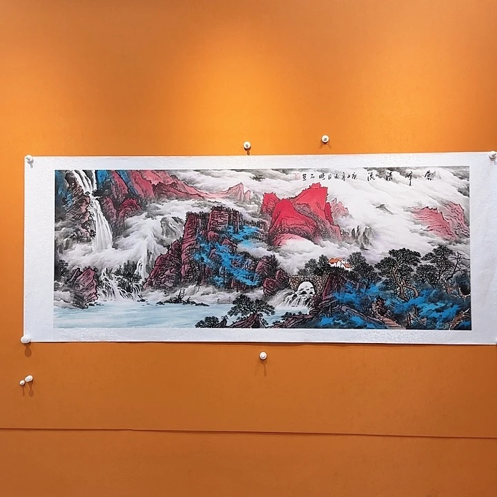 国画书法作品多次参加全国性美术