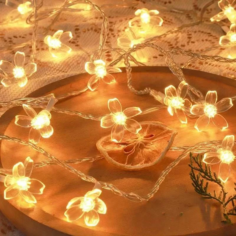 led太太阳能氛围灯气泡球星星灯不插电户外防水氛围灯带摆摊夜市