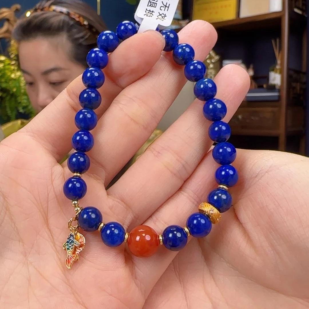 未镶嵌青金石手链梅**节1111111111111