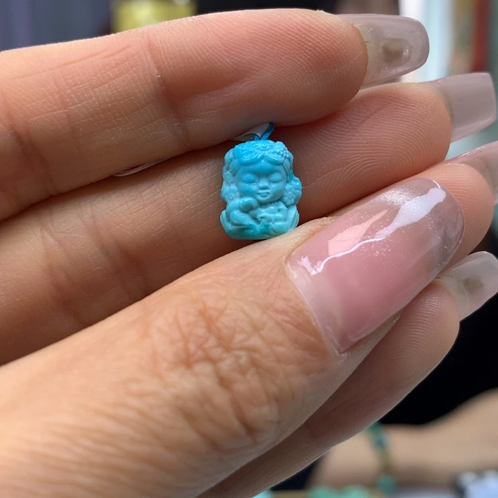 绿松石未镶嵌配饰