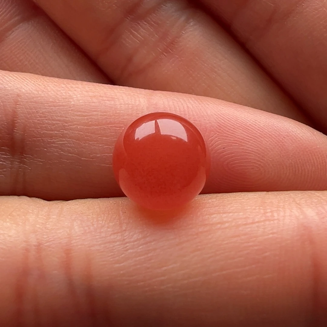 南红玛瑙圆珠9.8未镶嵌