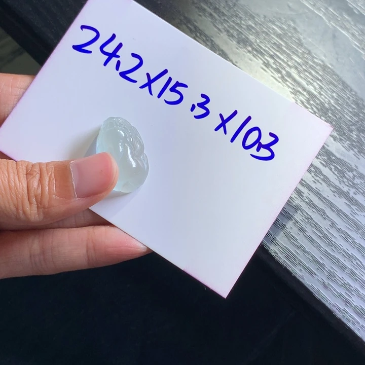 烟**轩缅甸翡翠冰胶小貔貅