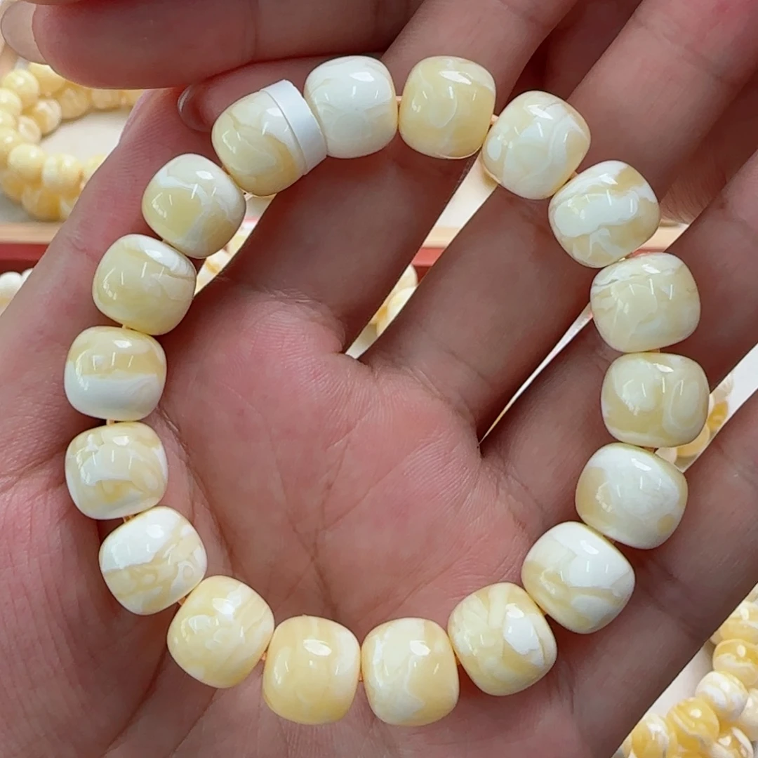 未镶嵌琥珀手链蜜蜡