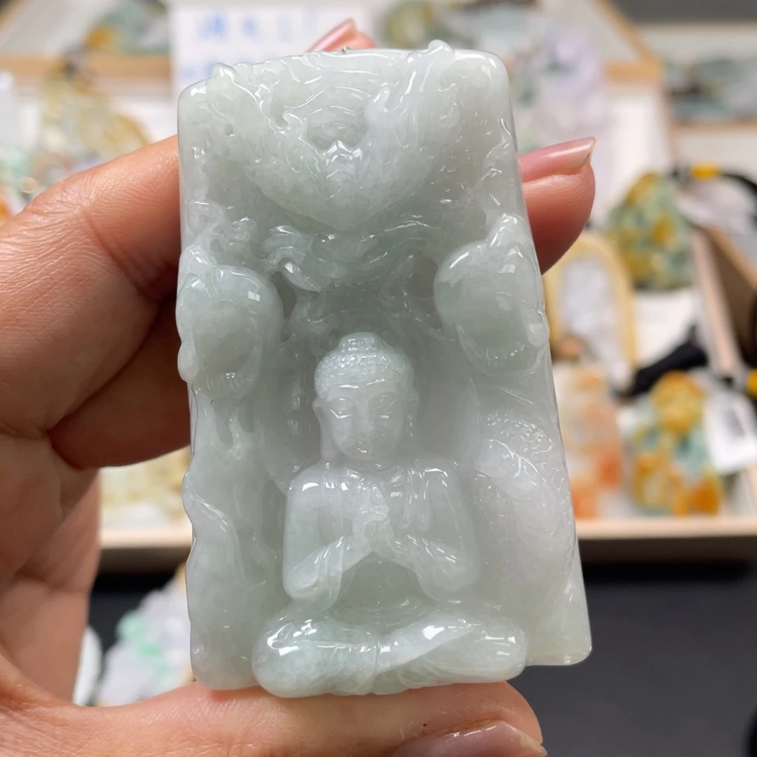 翡翠吊坠(不含链)未镶嵌