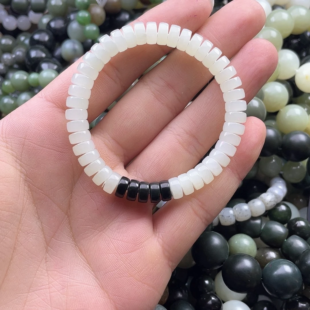 和田玉手串未镶嵌