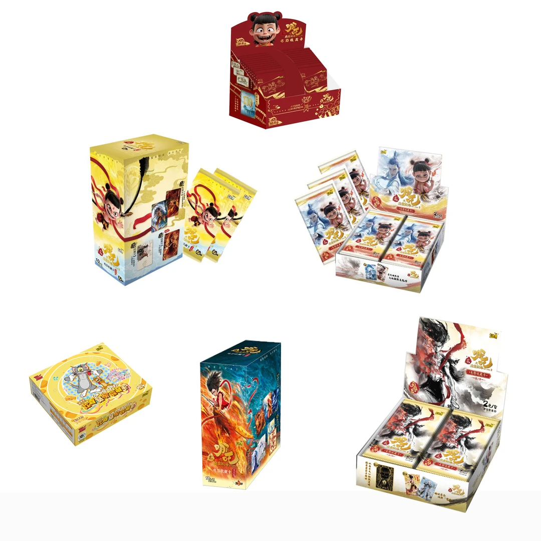 【新人直邮】卡游《哪吒之魔童闹海》电影灵焰包卡牌收藏（拆卡）
