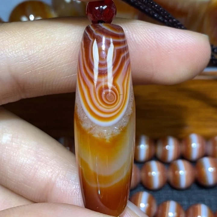 玛瑙/玉髓颈饰合金h****3