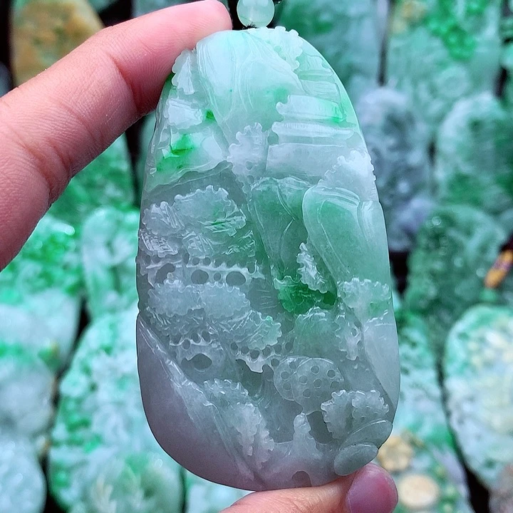 翡翠吊坠(不含链)未镶嵌