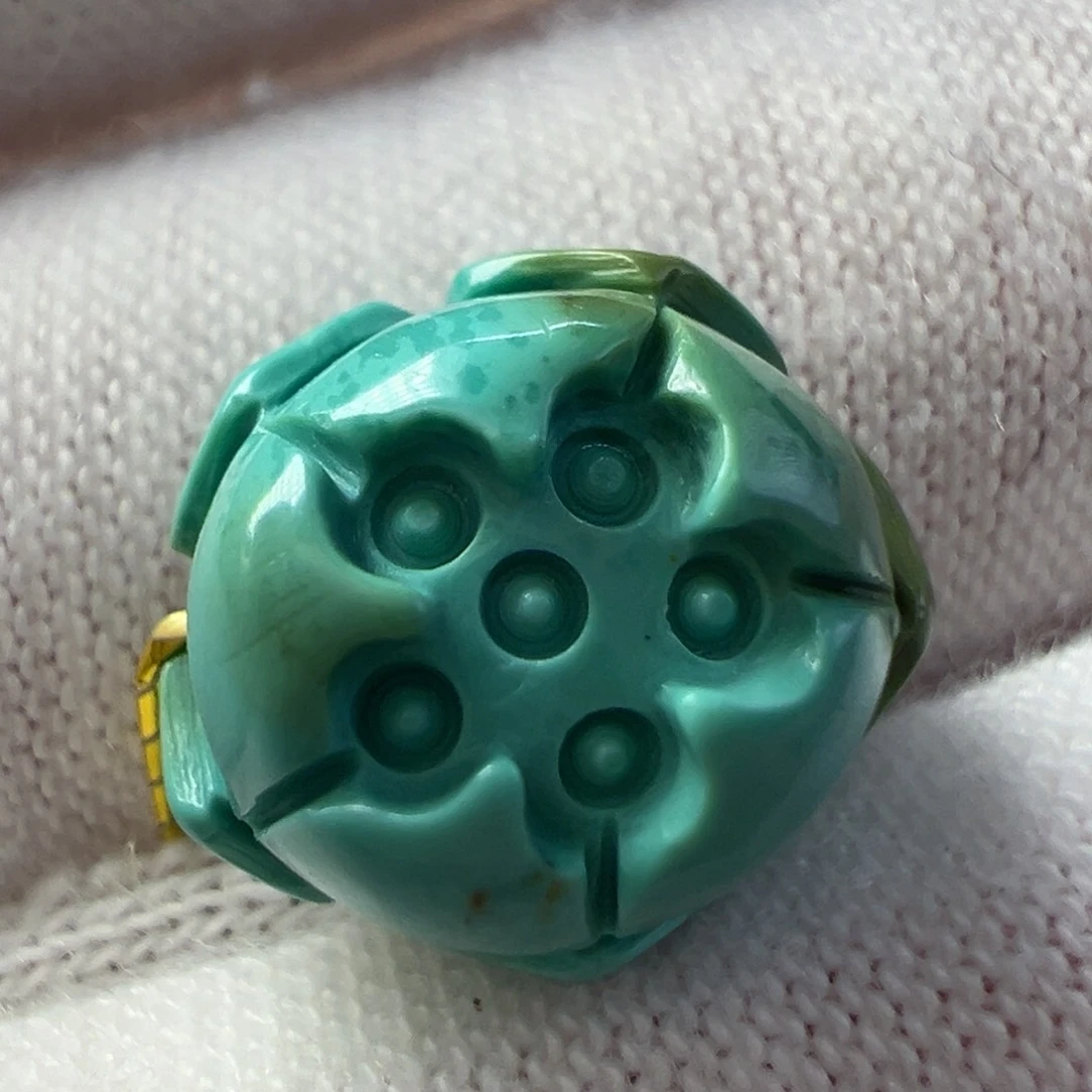 绿松石未镶嵌配饰10mm