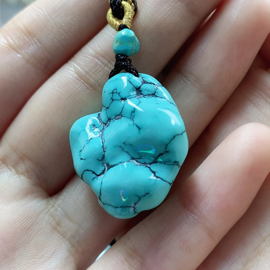 未镶嵌绿松石珠宝奇石