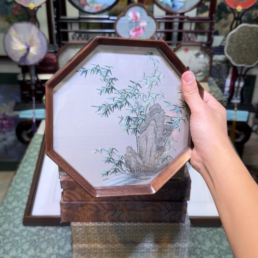 刺绣手工苏绣工艺制作技艺精湛