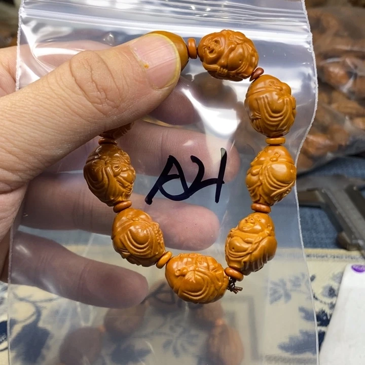 橄榄核手串/手链橄榄核雕工艺手串