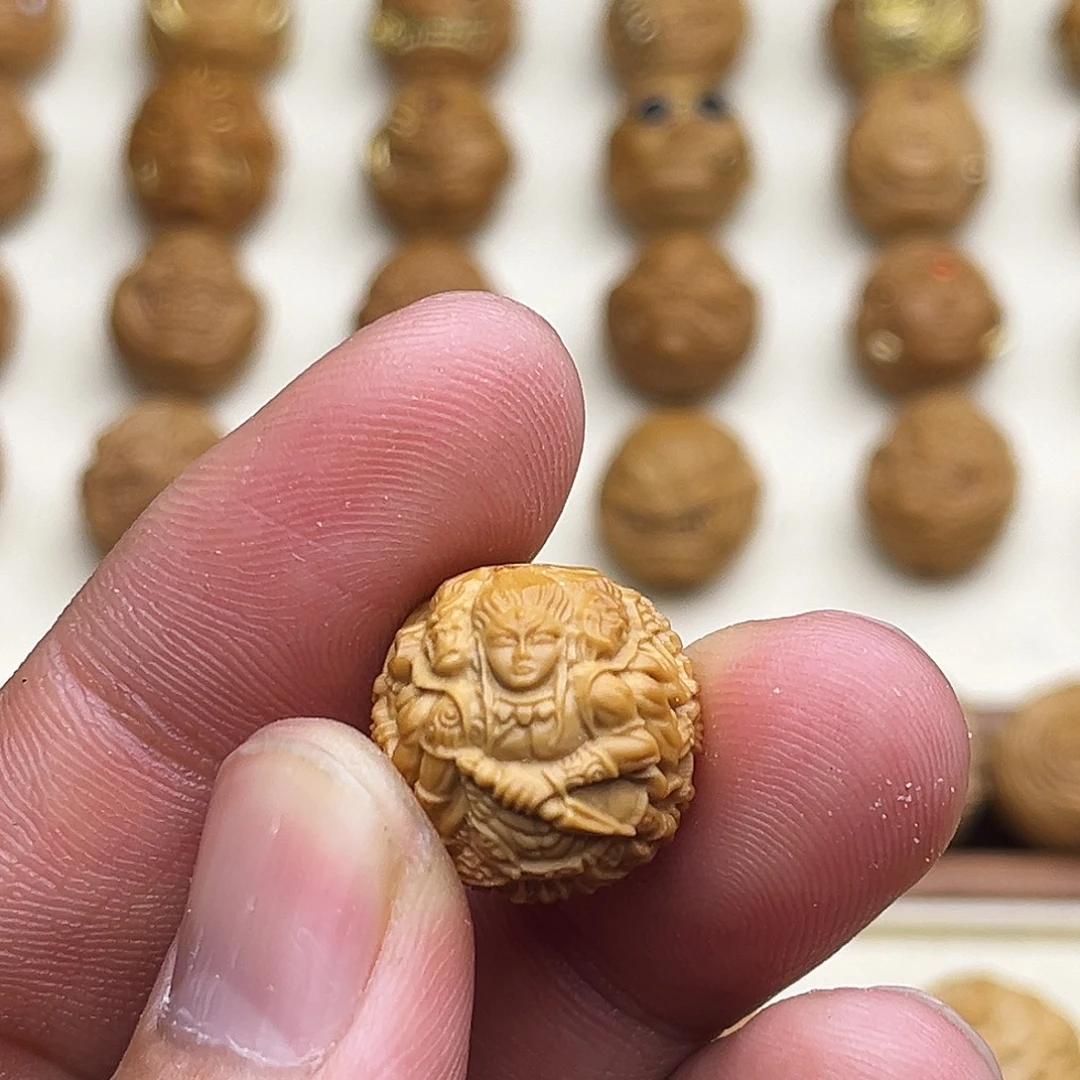 千***平猴头核桃吊坠哪吒16