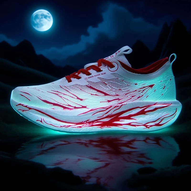 心跳跑鞋儿童跑步鞋秋季鞋子6-12岁男童鞋大童碳板专业体考运动鞋