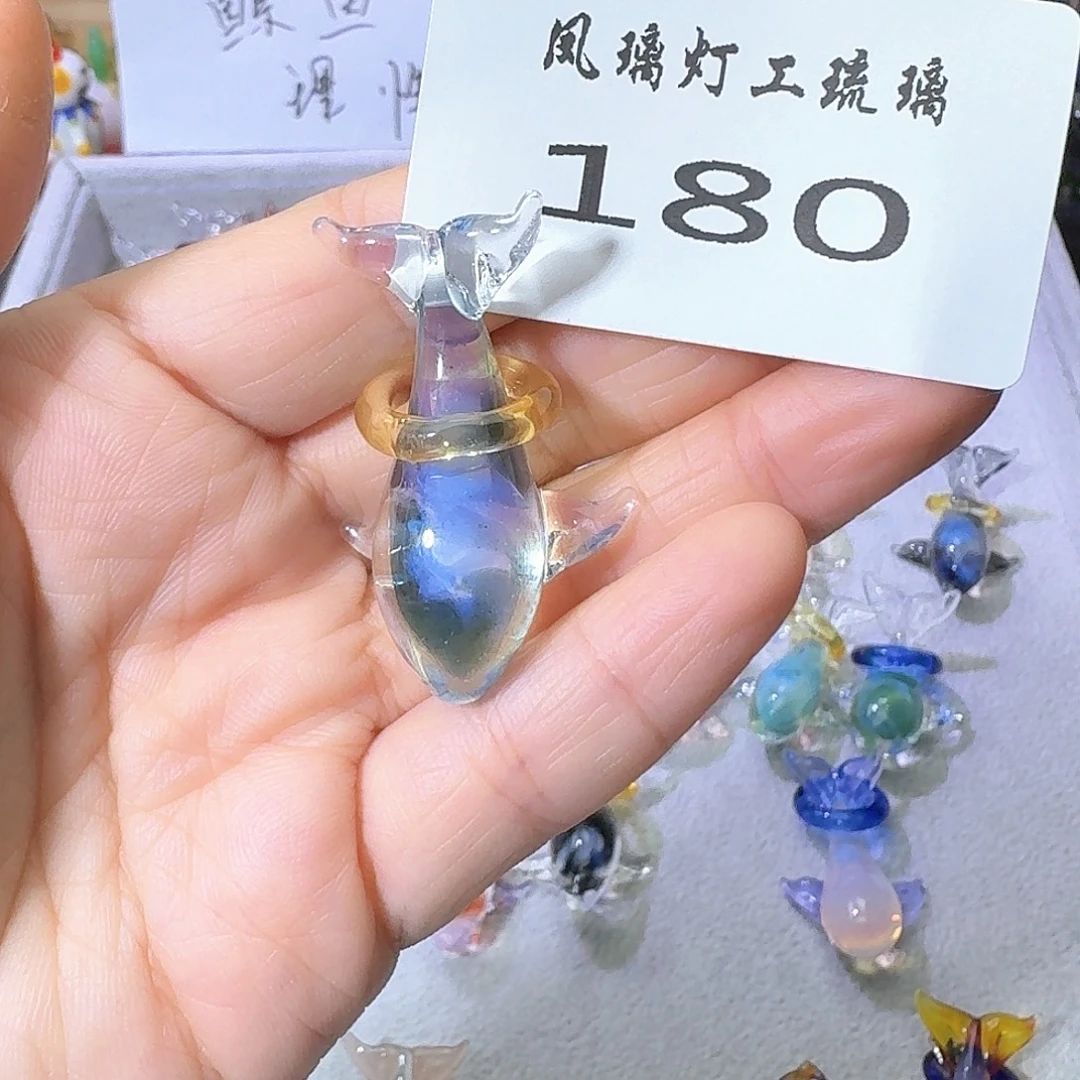 A***r颈饰琉璃180鲸鱼吊坠