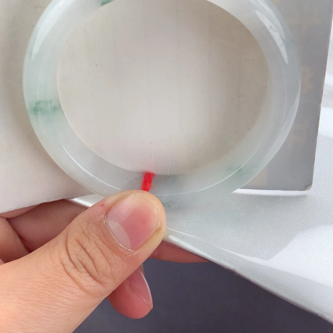 翡翠未镶嵌手镯纯天然缅甸