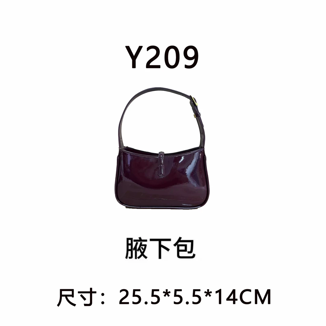 【Y209】HoBo 腋下（尺寸25*15*5.5CM）新款酒红色女包
