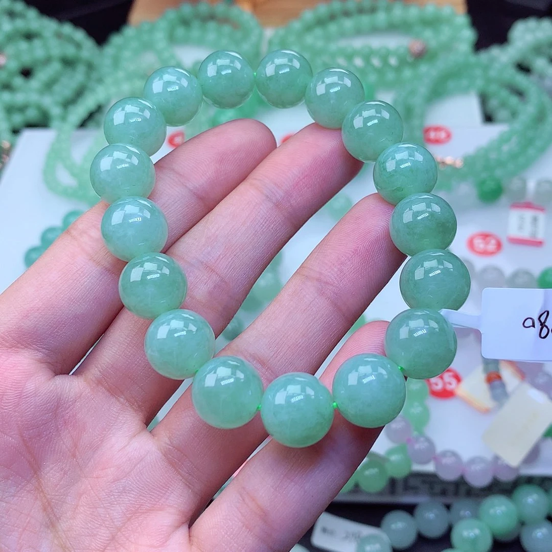 翡翠未镶嵌毛衣链