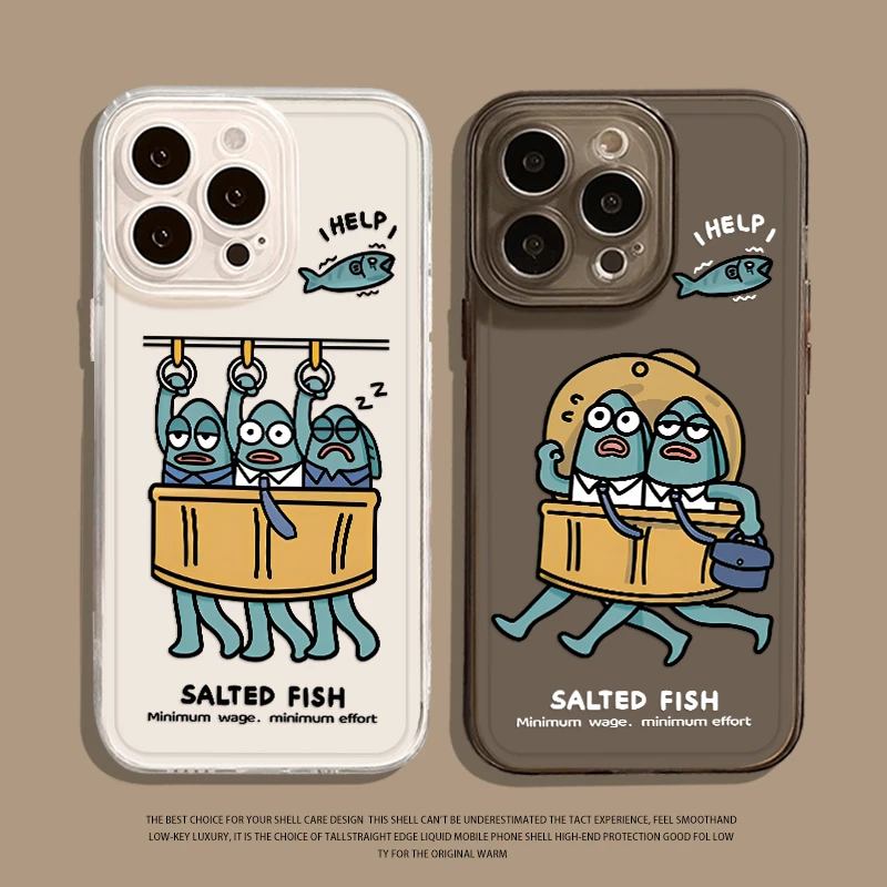 比奇堡居民咸鱼适用小米17promax手机壳15红米k80/note14透明70