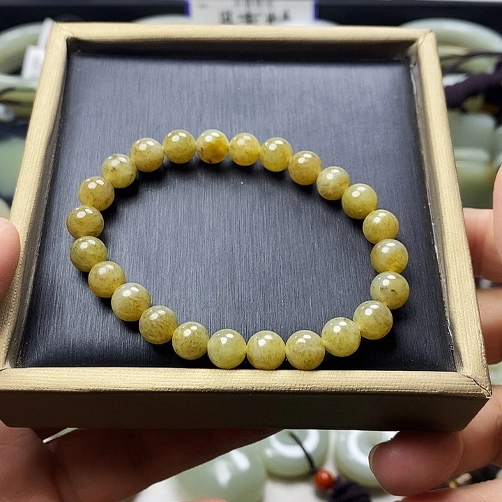 和田玉（糖玉）未镶嵌手链