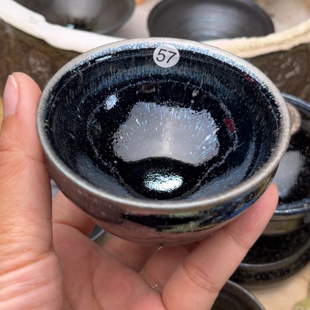 茶盏义兴龙窑坚持真柴烧微瑕