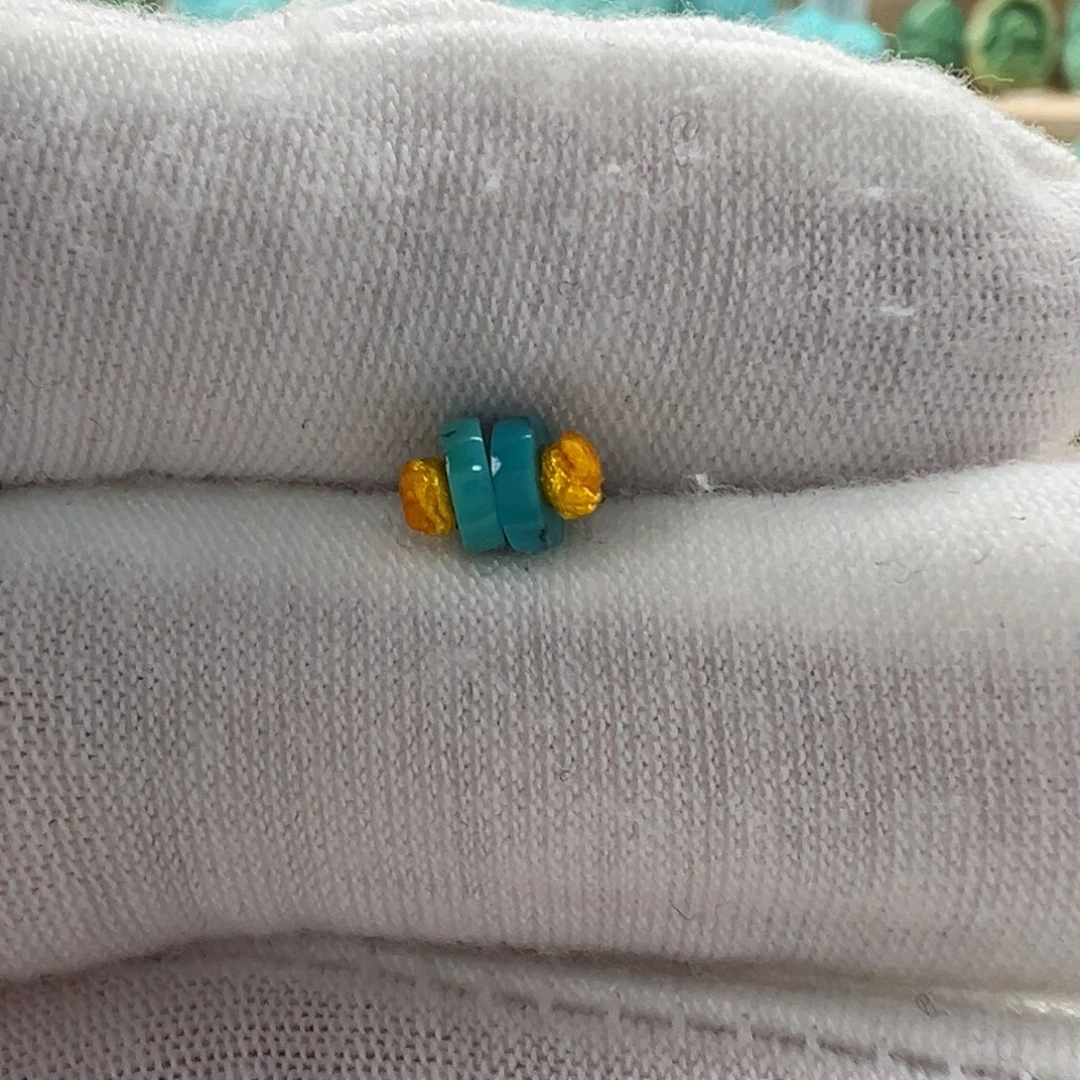 未镶嵌绿松石隔片4.5mm