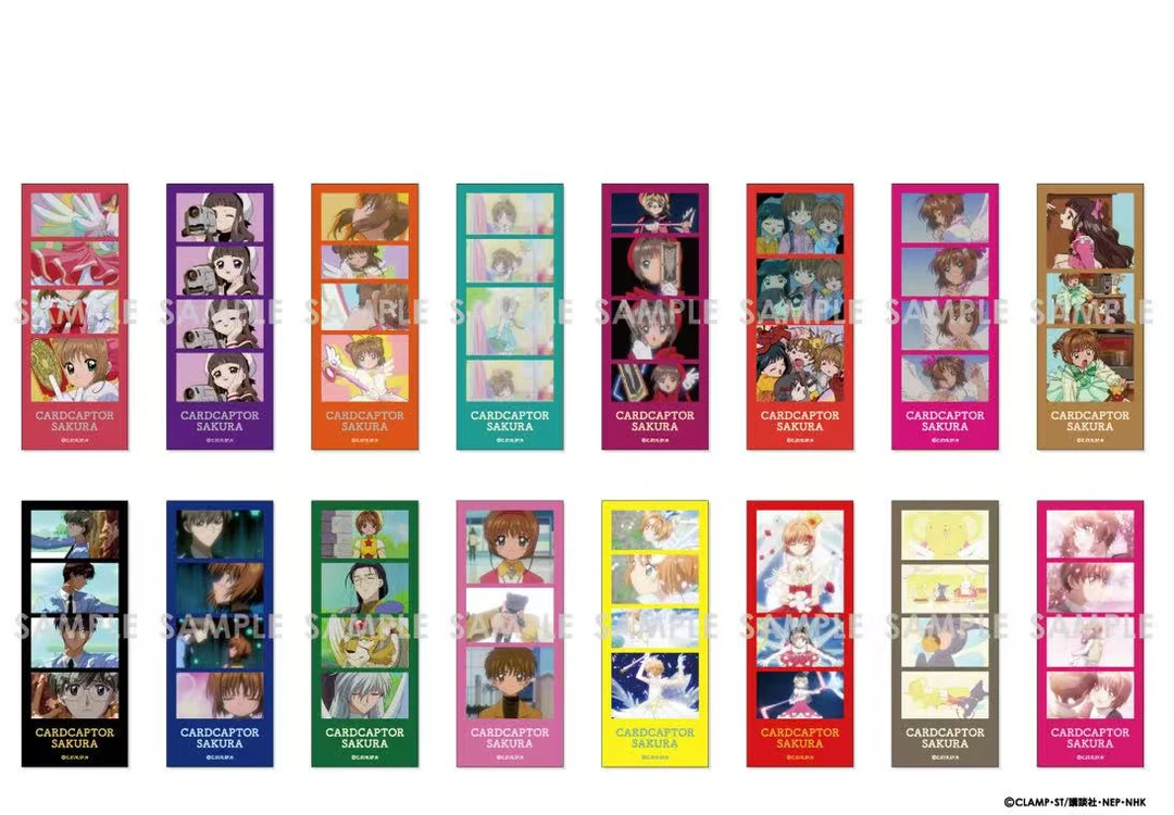 【满百包邮】Sol 魔卡少女樱 收藏卡 长条透卡