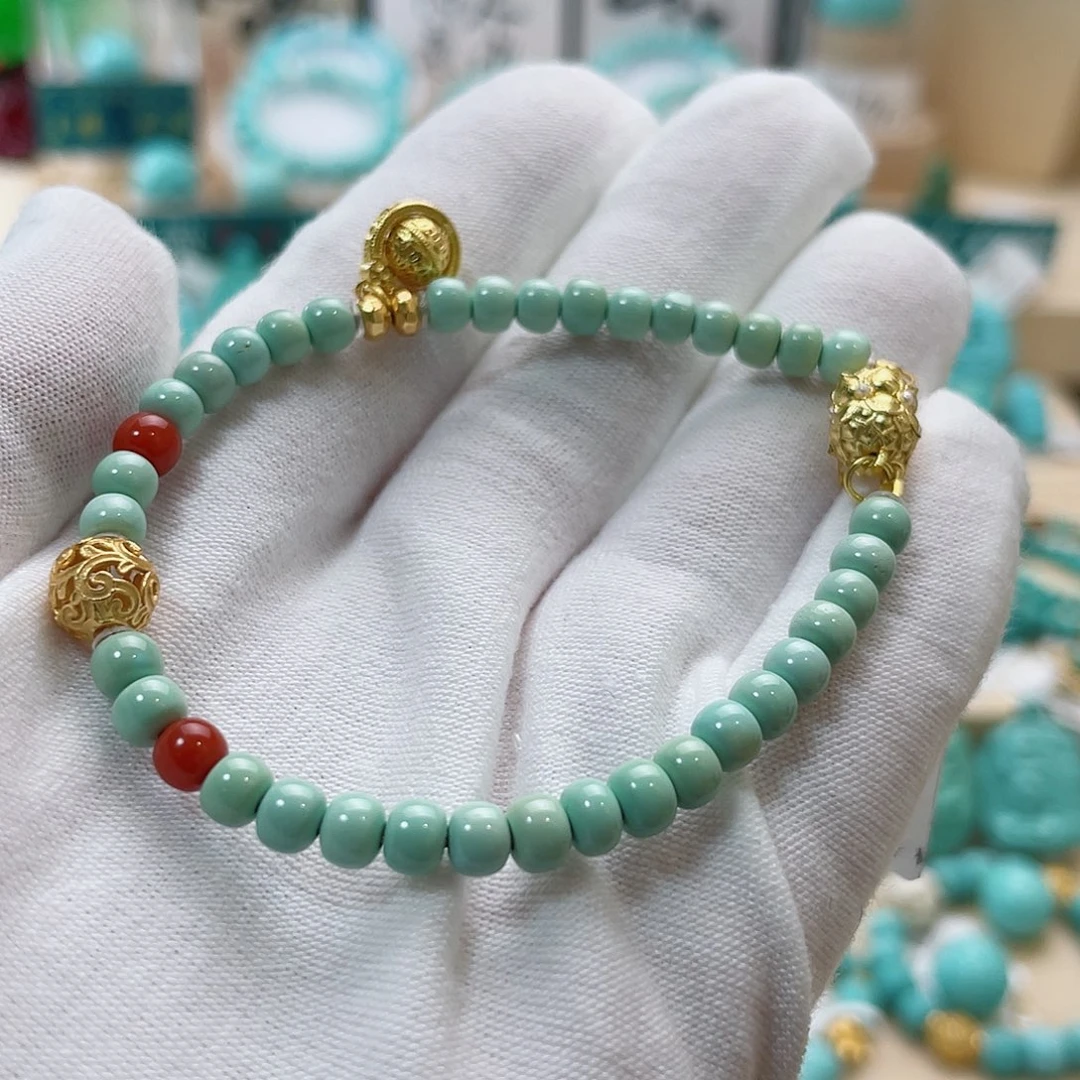 绿松石珠宝奇石未镶嵌