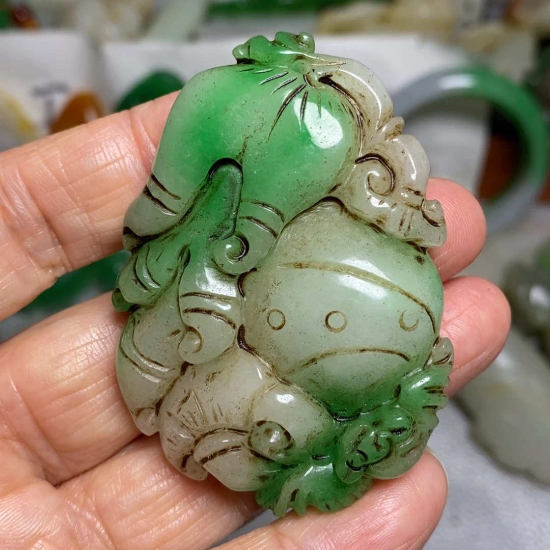 和田玉（糖玉）未镶嵌颈饰