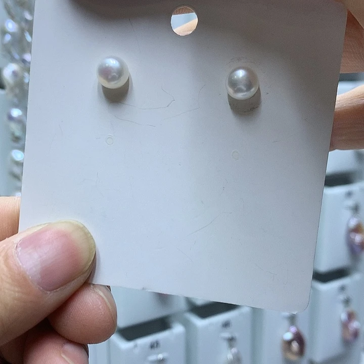 淡水珍珠银S925镶嵌巴洛克