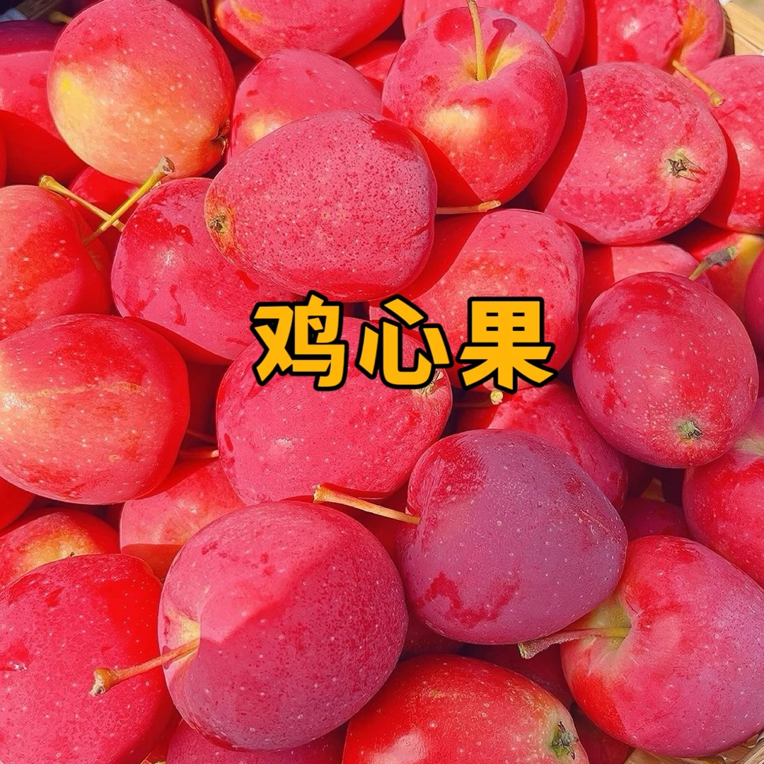 东北特产鸡心果新鲜采摘脆甜多汁当季水果