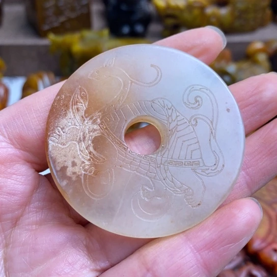 蛇纹石玉未镶嵌颈饰16