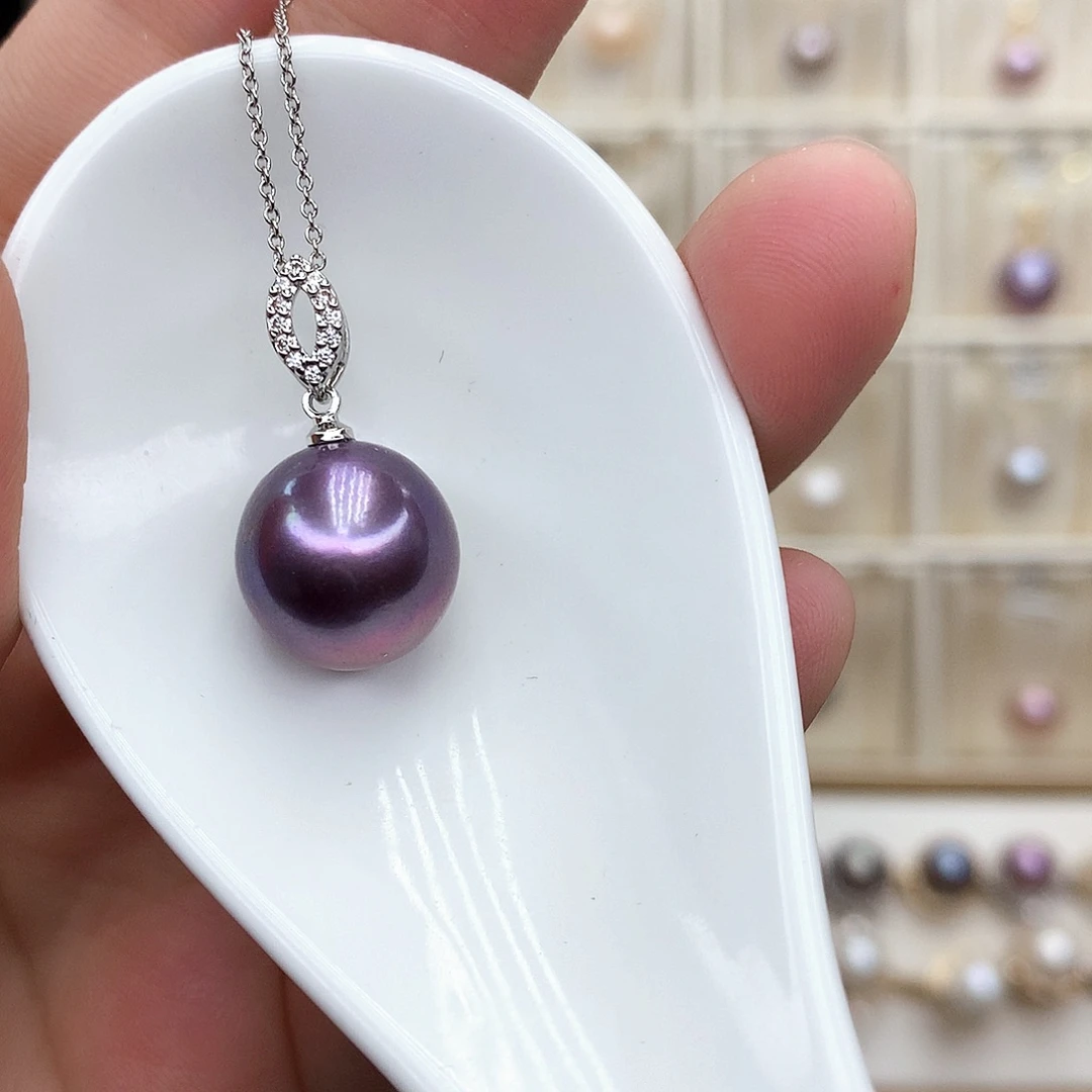 淡水珍珠颈饰合金