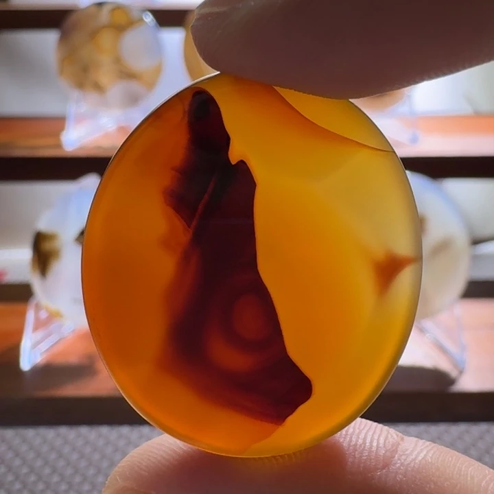 玛瑙/玉髓合金颈饰