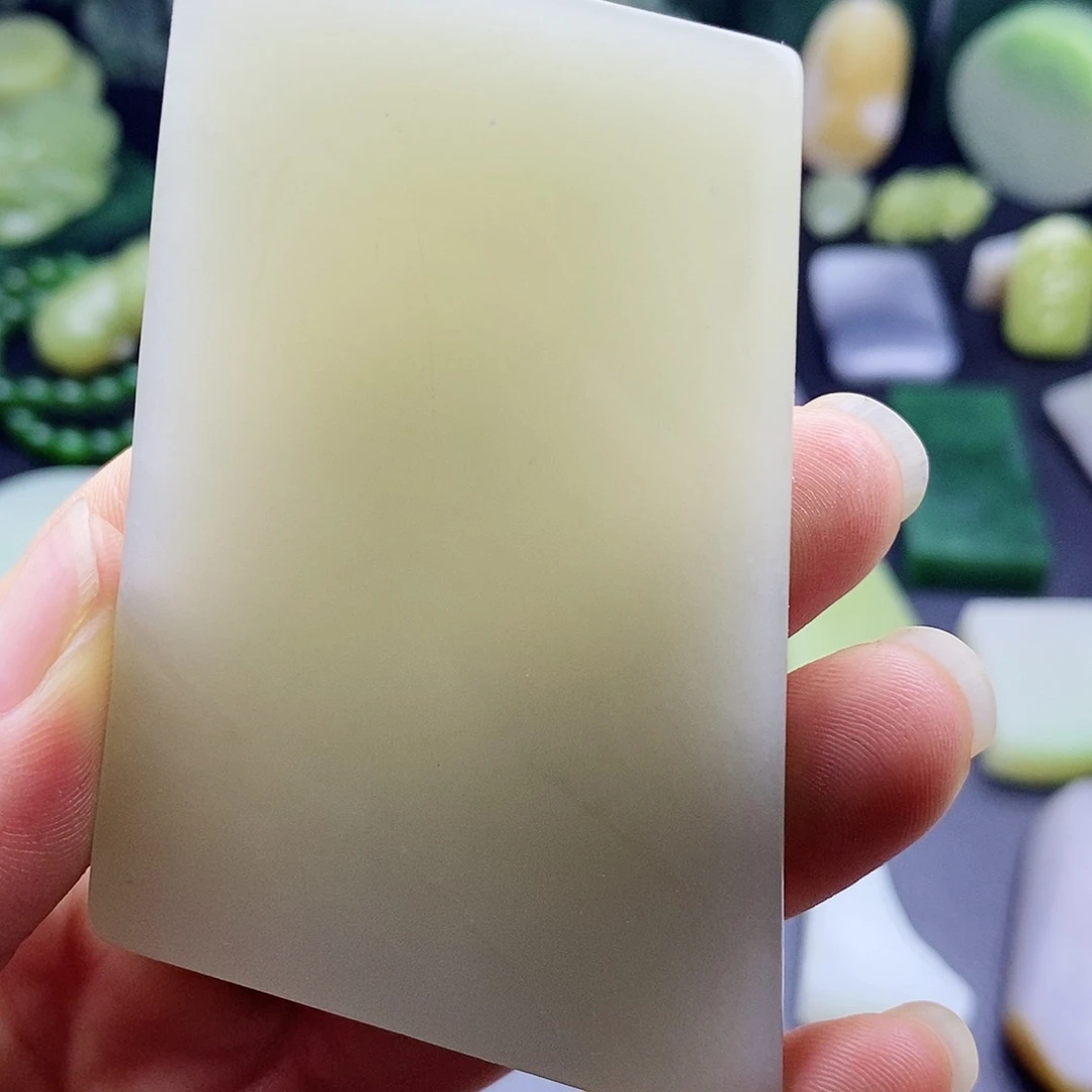 和田玉未镶嵌耳坠龍*