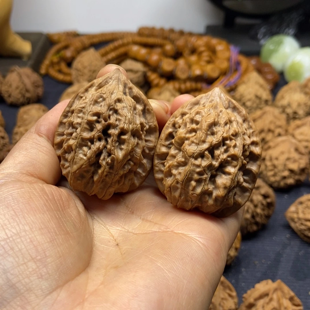 吊坠文玩核桃麻核桃38