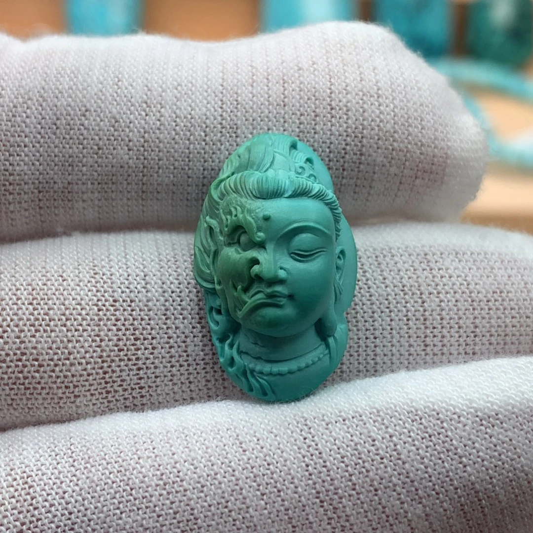 绿松石未镶嵌珠宝奇石