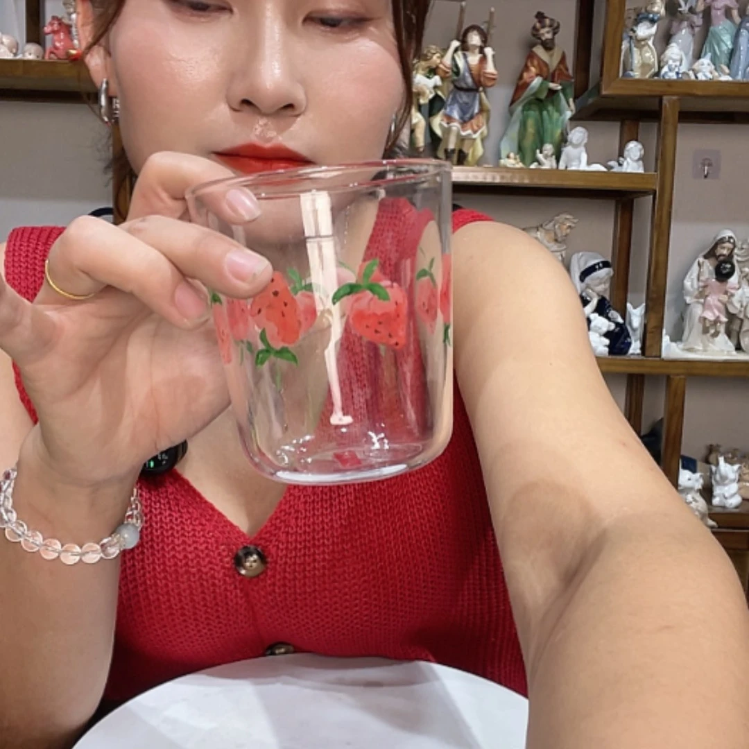 【闪购商品】琉璃手工艺品一**人福利杯随机草莓