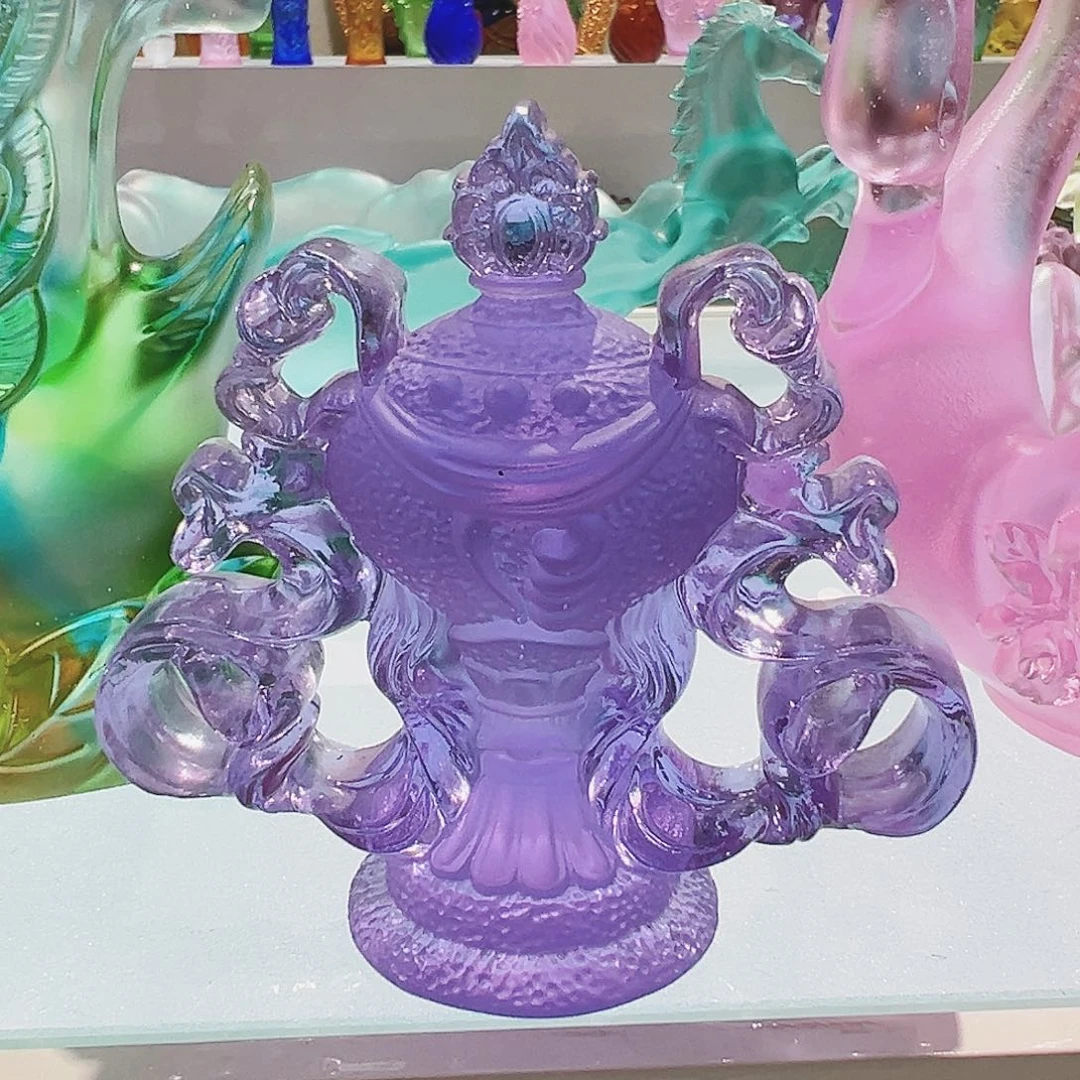 【闪购商品】手工艺品琉璃明**光八吉祥