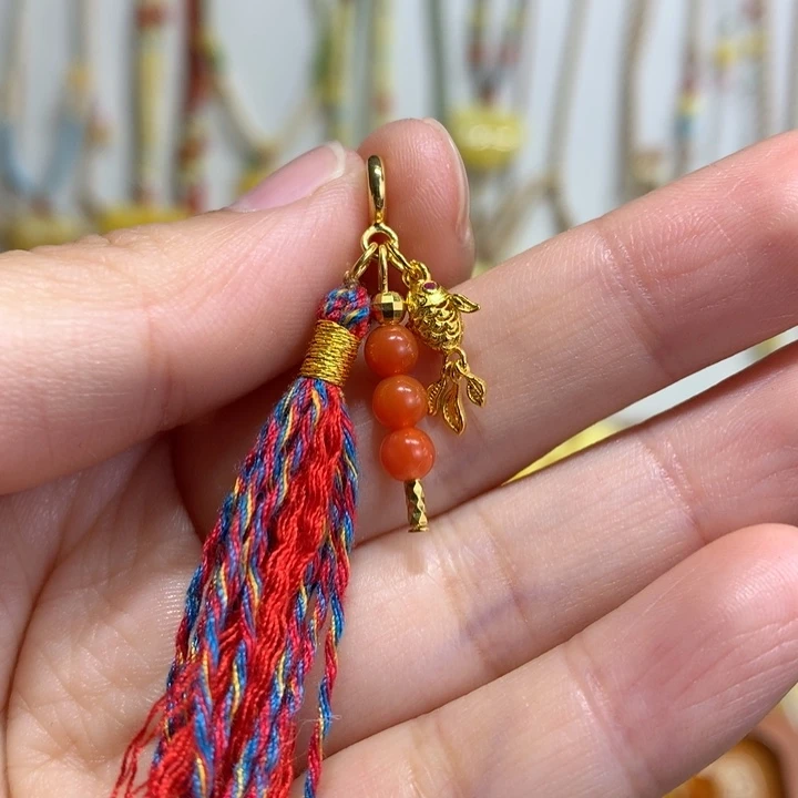 南红玛瑙未镶嵌珠宝半成品4➕mm