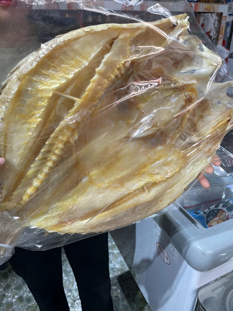 条立鱼干渔民船晒湛江特产咸鱼干海产品黄脚蜡鱼干货