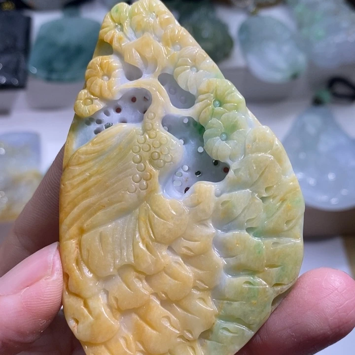 【闪购商品】颈饰未镶嵌翡翠凤凰