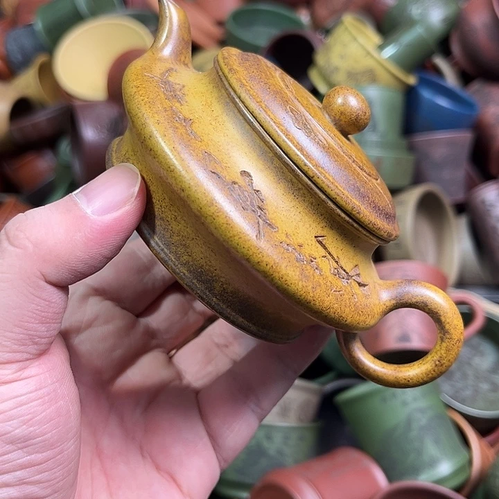 紫砂茶杯全手工紫砂主人杯