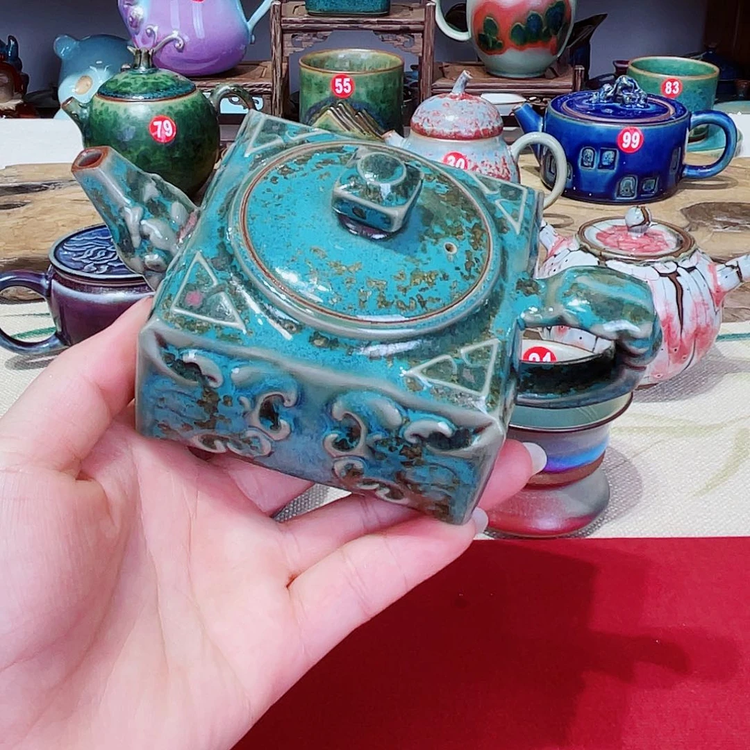 壶禹州钧瓷艺术作品