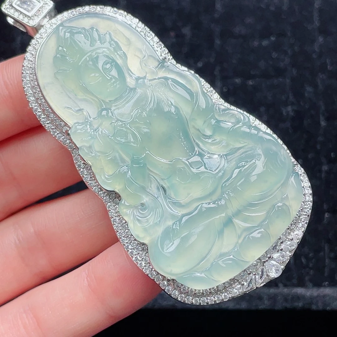 翡翠颈饰未镶嵌510，