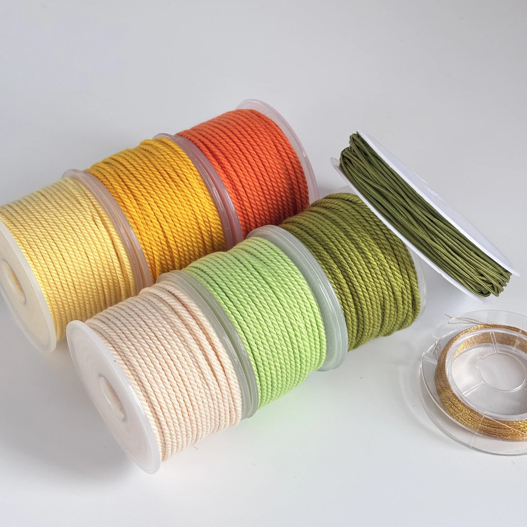 【亿福宣宣专属】专属藏式手搓棉手链绳项链绳新手超值套装