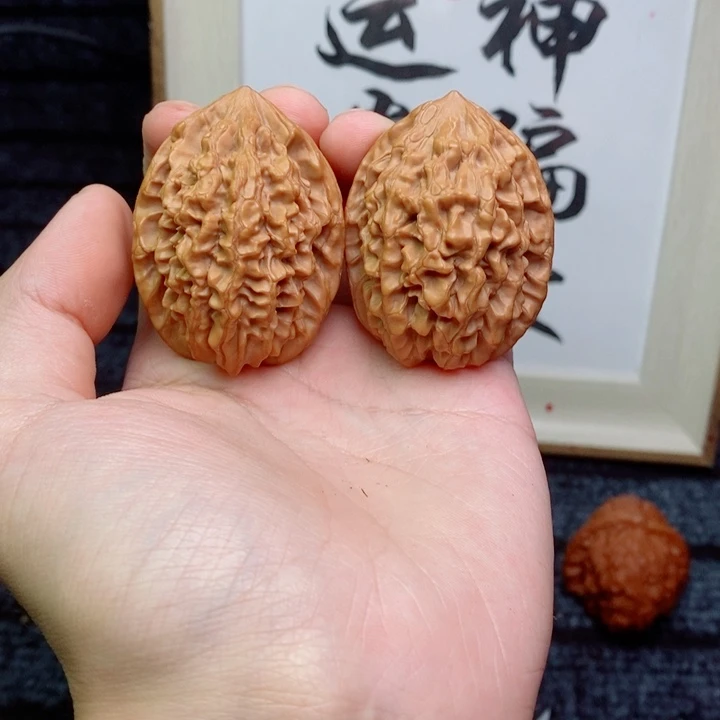 核桃把件37招财树3566323678