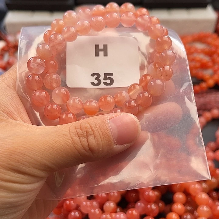 南红玛瑙未镶嵌多样性发货默认微瑕称重8mm2条