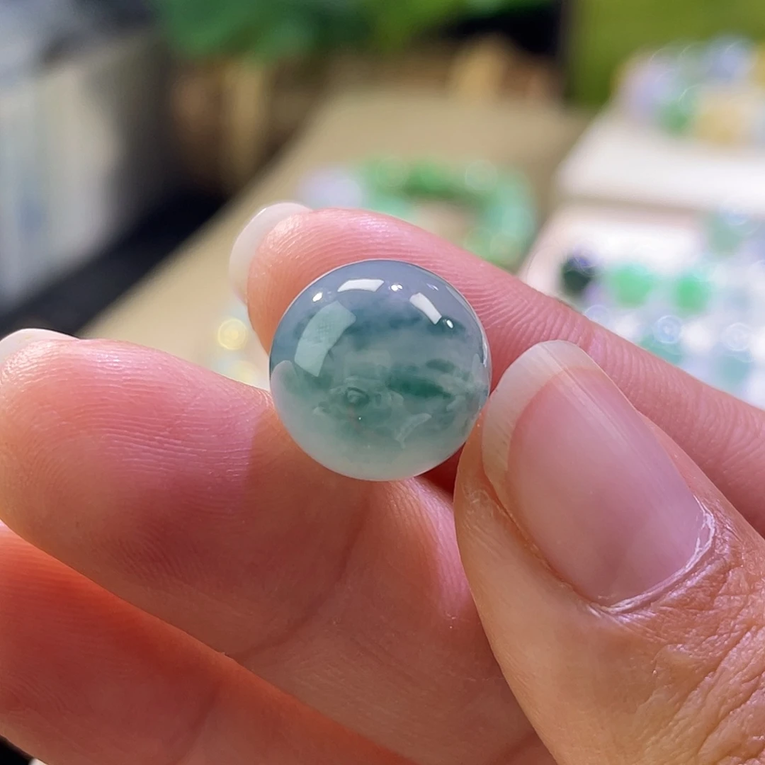 散珠翡翠展示勿拍缅甸翡翠a货卡12+